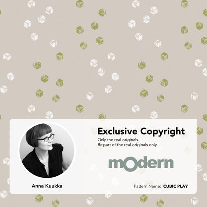 Modern Cubic Play Cushion Covers