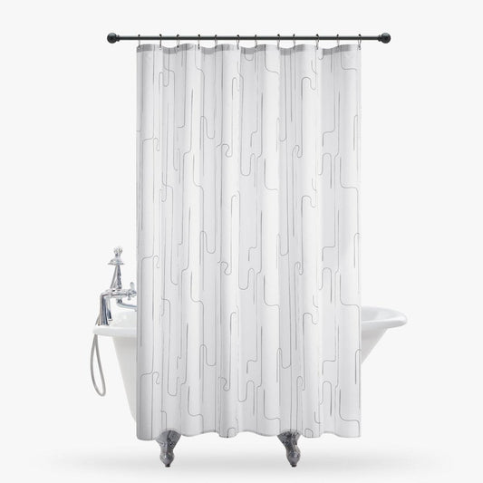 Pure Morning Haze Shower Curtains