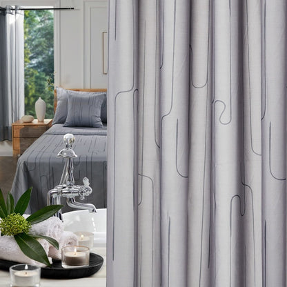 Pure Morning Haze Shower Curtains