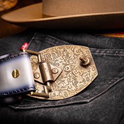Texas Belt Stone Gray